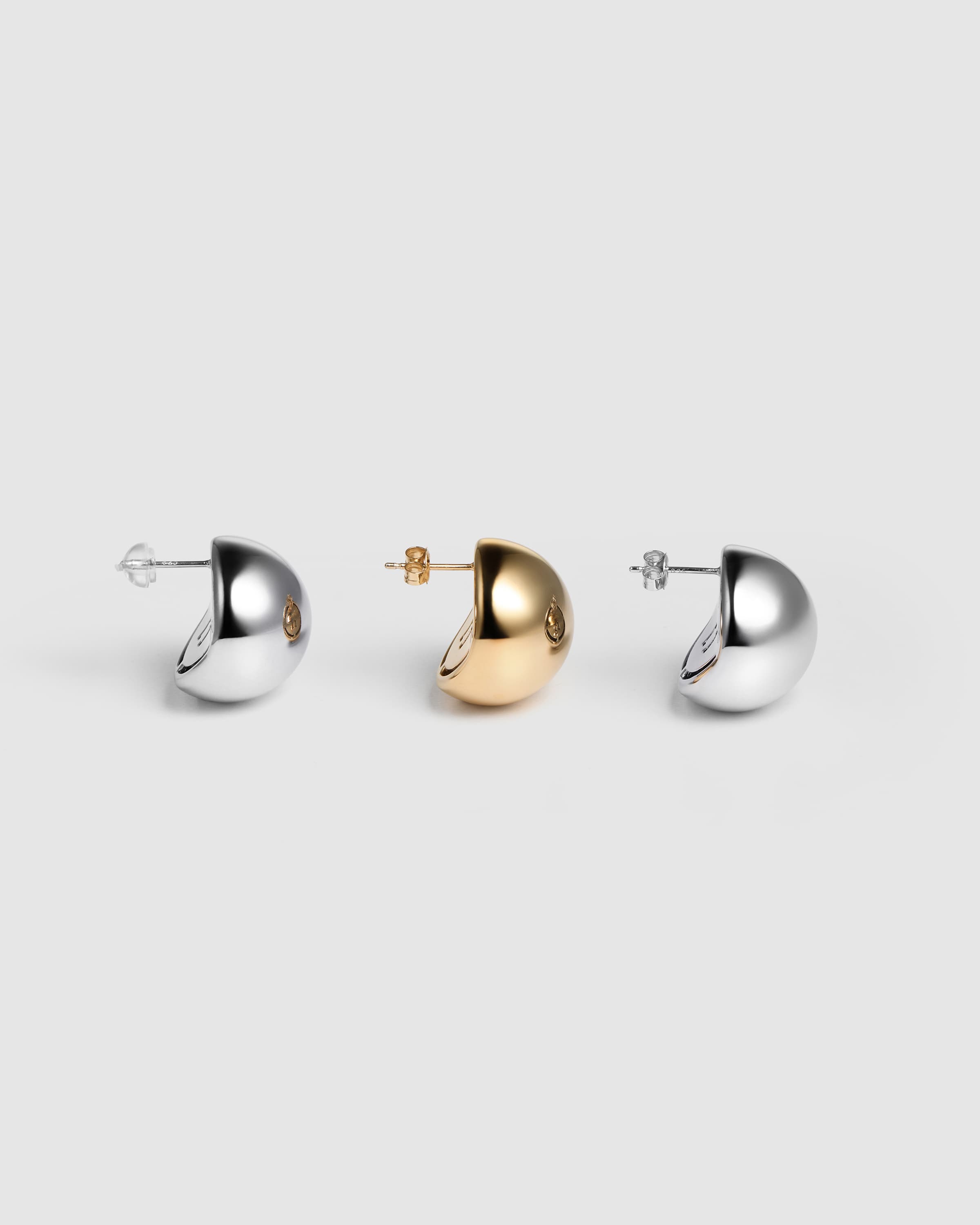 Light Dome Studs [M] - 예약 발송 - 5