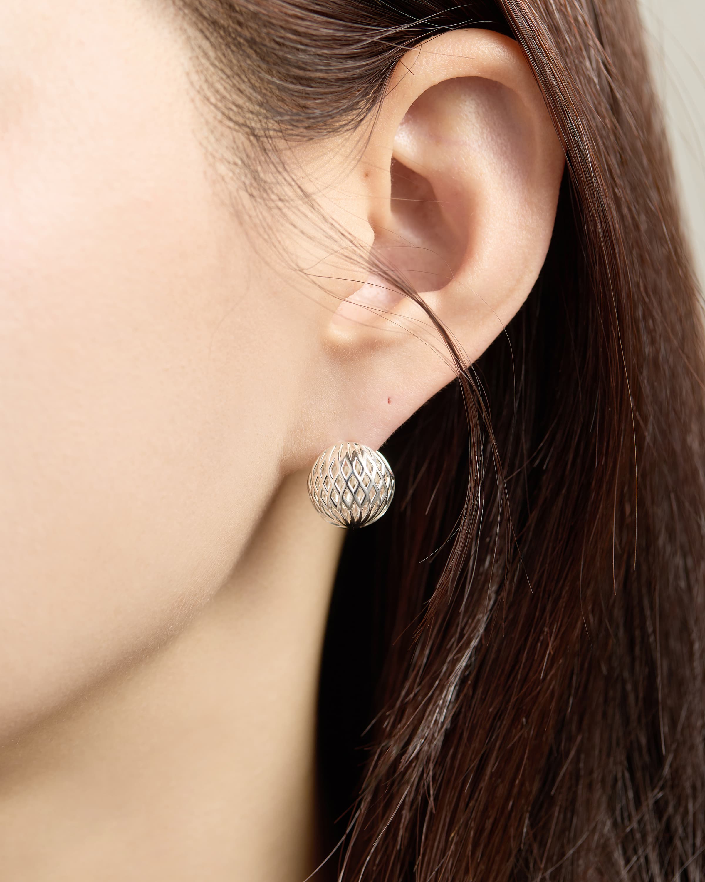 Woven Ball Earrings - 5